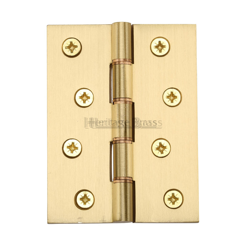 Heritage Brass Hinge Brass with Double Phosphor Washers 4 x 3 Satin Brass finish
 - PR88-410-SB