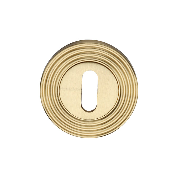 Heritage Brass Key Escutcheon Satin Brass finish
 - RR4000-SB - Choice Handles