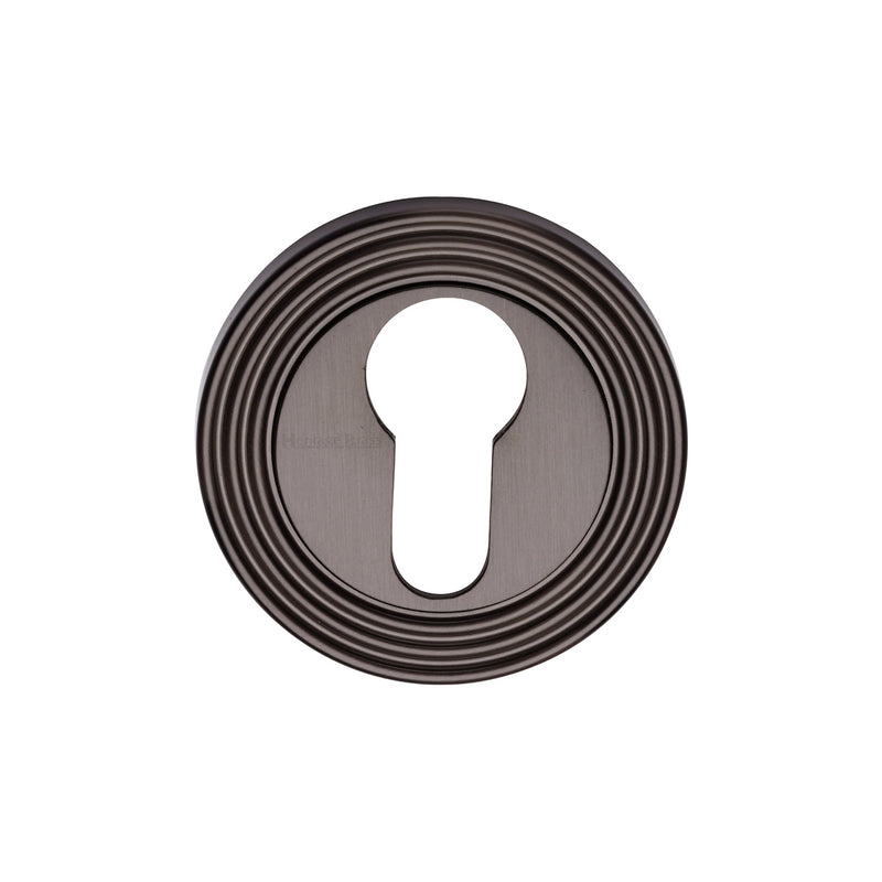 Heritage Brass Euro Profile Cylinder Escutcheon Matt Bronze finish
 - RR4020-MB - Choice Handles