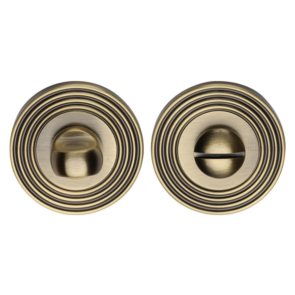 Heritage Brass Thumbturn & Emergency Release Antique Brass finish - RR4049-AT - Choice Handles