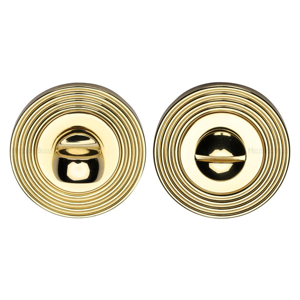 Heritage Brass Thumbturn & Emergency Release Polished Brass finish - RR4049-PB - Choice Handles