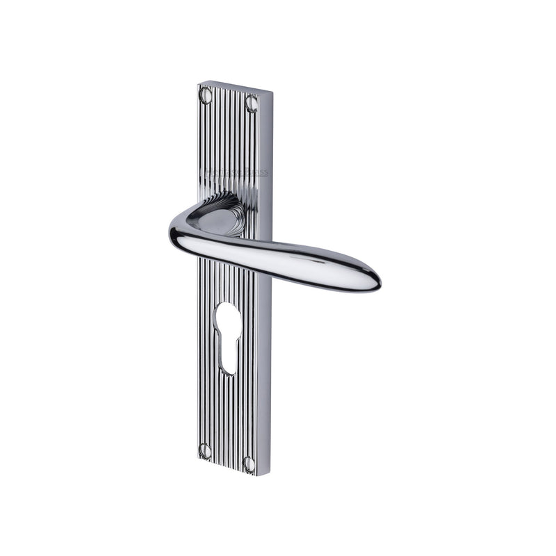 Heritage Brass Sutton Reeded Euro Profile Polished Chrome finish
- RR5048-PC - Choice Handles