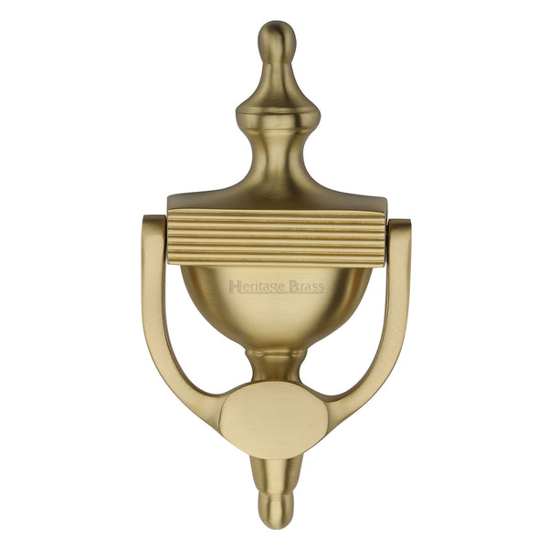 Heritage Brass Urn Knocker 7 1/4" Satin Brass finish - RR912 195-SB - Choice Handles