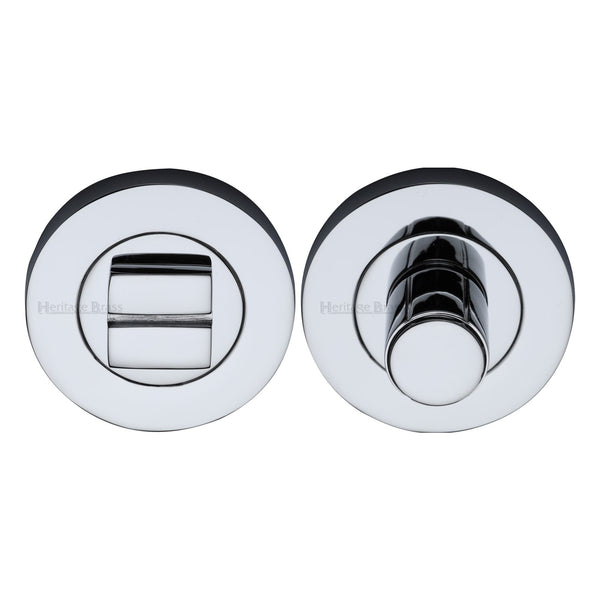 Heritage Brass Thumbturn & Emergency Release Polished Chrome finish - RS2030-PC - Choice Handles