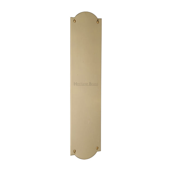 Heritage Brass Fingerplate Polished Brass finish - S640-PB