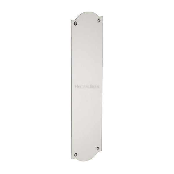 Heritage Brass Fingerplate Polished Nickel finish - S640-PNF