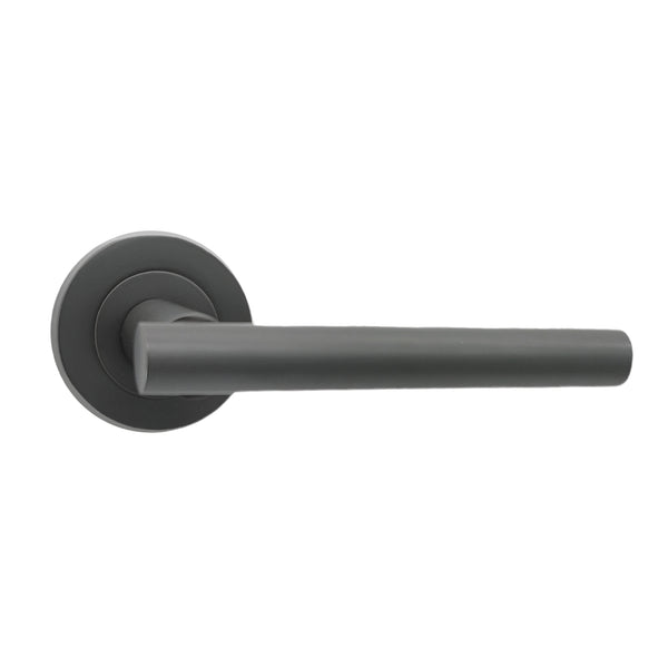 Spira Brass - Jura Lever Door Handle  - Gun metal grey - SB1304GG - Choice Handles