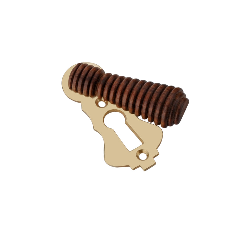 Spira Brass - Rosewood Beehive Escutcheon  - Aged Brass - SB3112AB - Choice Handles