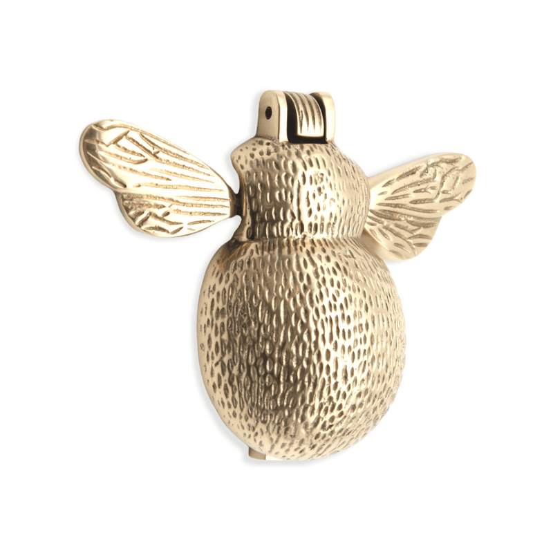 Spira Brass - Bumble Bee Door Knocker  - Polished Brass - SB4111PB - Choice Handles