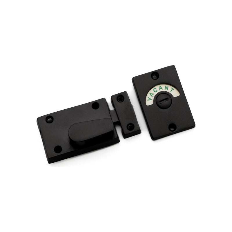 Spira Brass - Indicator Bolt Latch  - Matt Black - SB6183BLK - Choice Handles