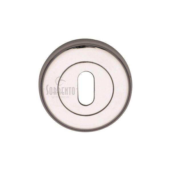 Sorrento Keyhole Escutcheon Polished Chrome finish - SC-0191-PC - Choice Handles