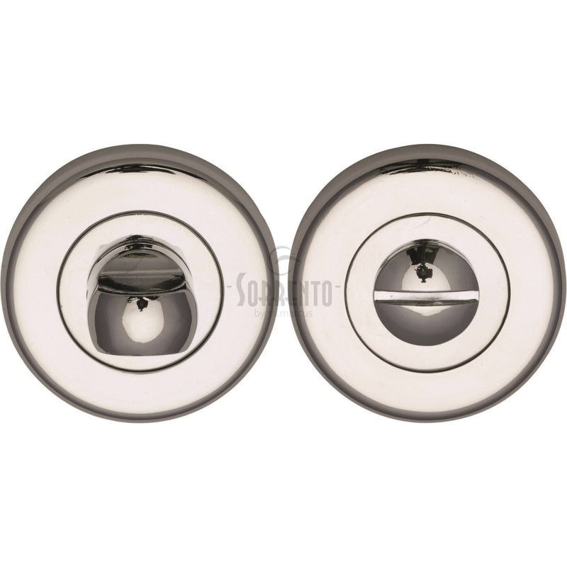 Sorrento Thumbturn & Emergency Release  for Bathroom & Bedroom Doors  Polished Chrome finish - SC-0195-PC - Choice Handles