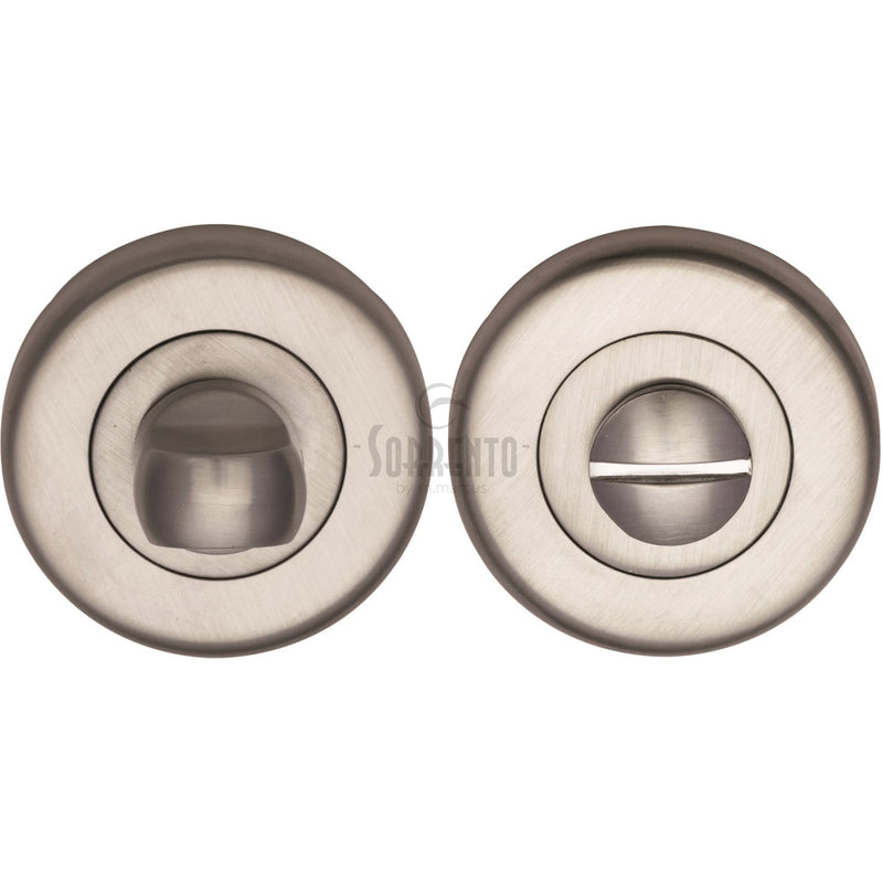 Sorrento Thumbturn &amp; Emergency Release for Bathroom &amp; Bedroom Doors Satin Nickel finish
 - SC-0195-SN - Choice Handles