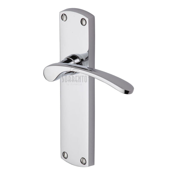 Sorrento Door Handle Lever Latch Luca Design Polished Chrome finish
 - SC-410-PC - Choice Handles