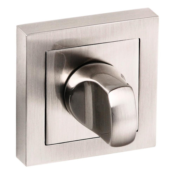 Senza Pari WC Turn and Release on Square Rose - Satin Nickel - SPCWCSN