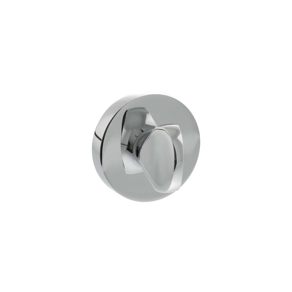 Senza Pari WC Turn and Release on Minimal Round Rose - Polished Chrome - SPRWCPC