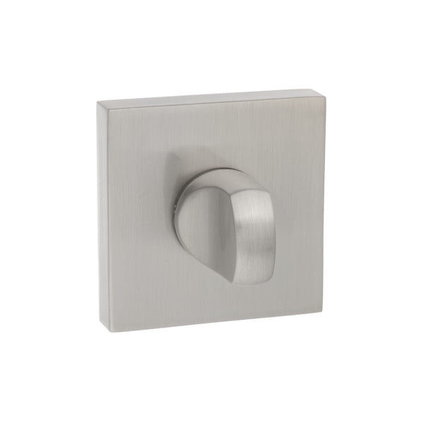 Senza Pari WC Turn and Release *for use with ADBCE* on Flush Square Rose - Satin Nickel - SPWCSN