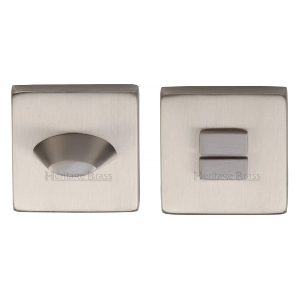 Heritage Brass Thumbturn & Emergency Release  for Bathroom & Bedroom Doors  Satin Nickel finish - SQ4043-SN - Choice Handles