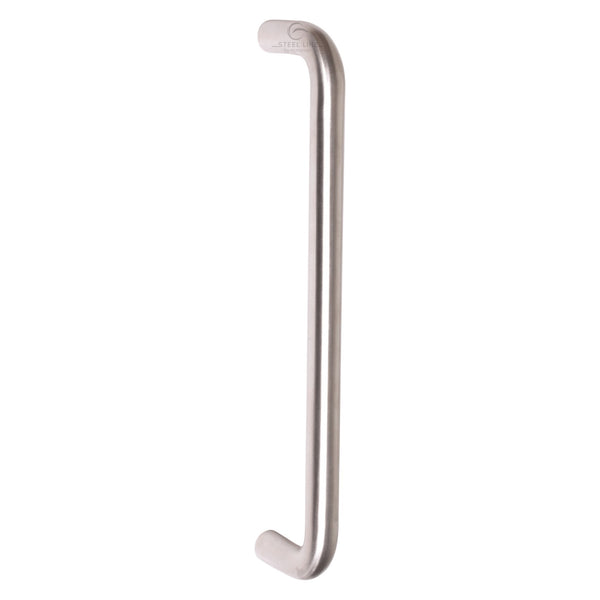 Steel Line Door Pull Handle Bolt Fix 300mm Satin Stainless Steel finish
 - SS-D220105-S