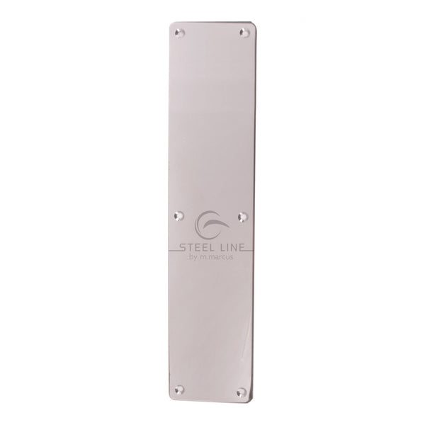 Steel Line Fingerplate Polished Stainless Steel finish - SS-PLATE002-P