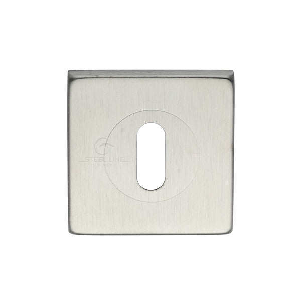 Square Key Escutcheon Satin Finish
 - SS-SQ890-S - Choice Handles