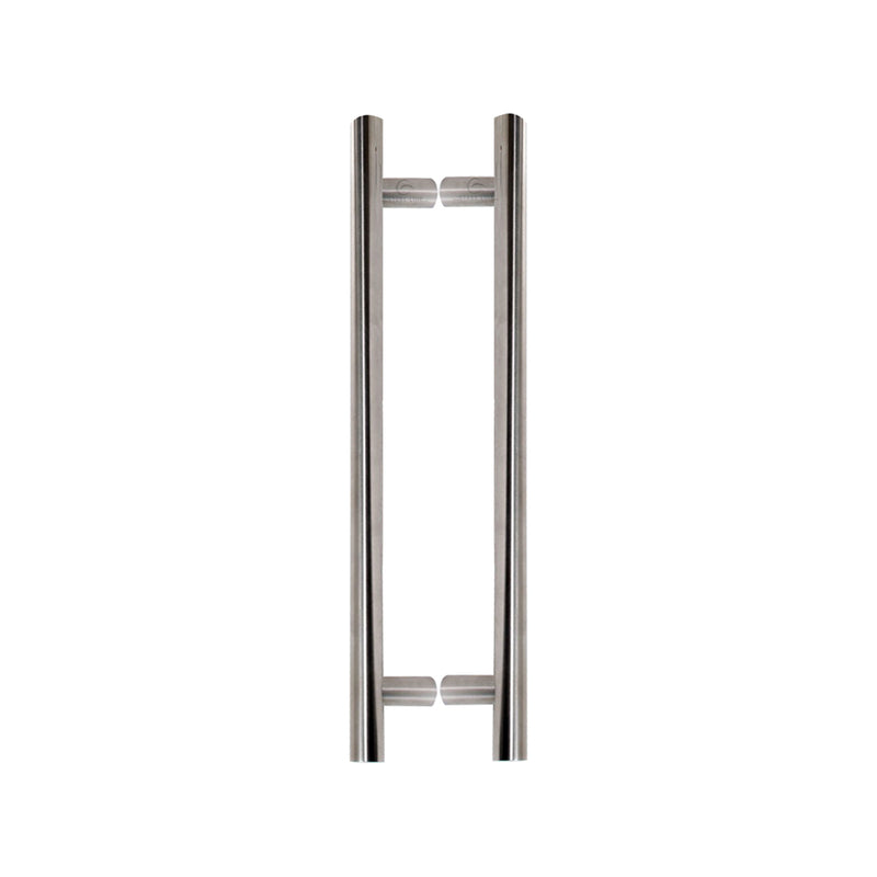 Steel Line Door Pull Handle Back to Back 720mm Satin Stainless Steel finish - SS-T250001R-S