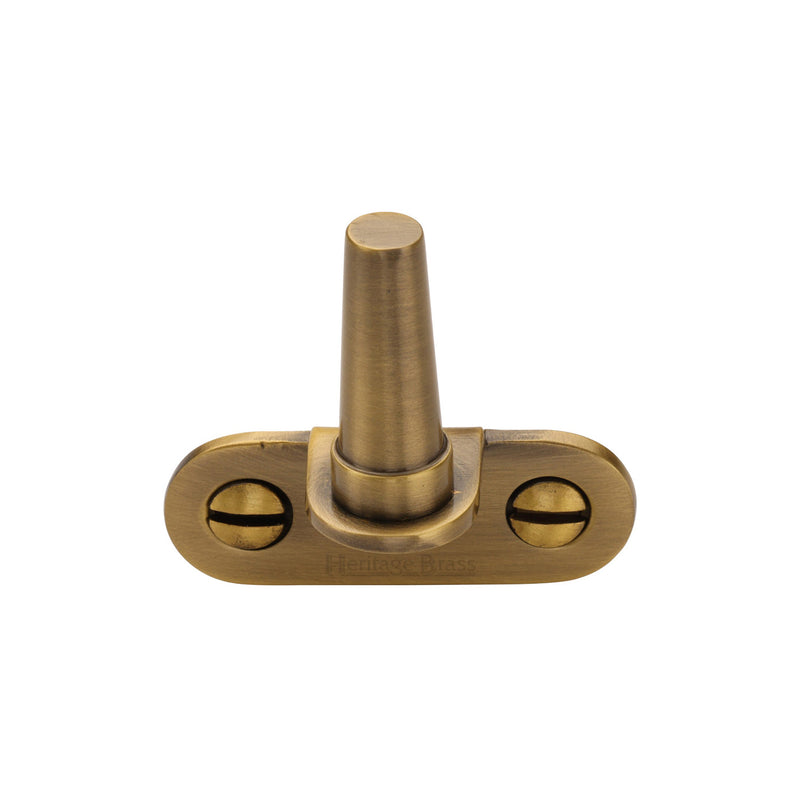 Heritage Brass Cranked Casement Stay Pin Satin Chrome finish
 - V1002-SC - Choice Handles