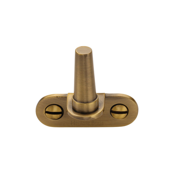 Heritage Brass Cranked Casement Stay Pin Satin Brass finish
 - V1002-SB - Choice Handles