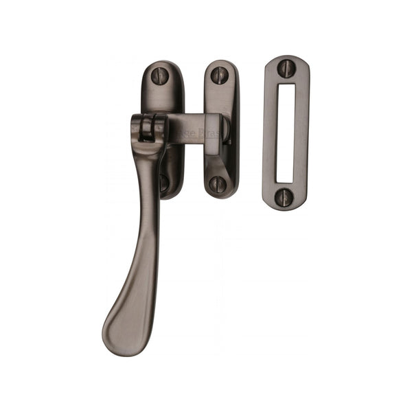 Heritage Brass Casement Window Fastener Spoon Pattern Matt Bronze finish
 - V1003 MP/HP-MB