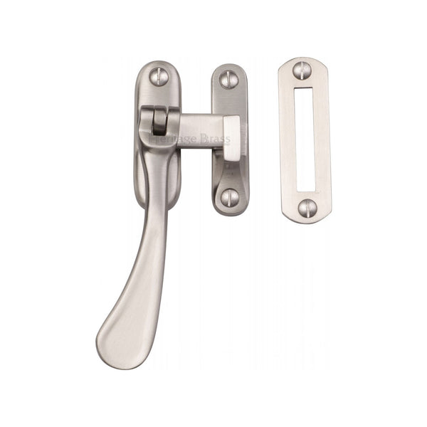 Heritage Brass Casement Window Fastener Spoon Pattern Satin Nickel finish
 - V1003 MP/HP-SN