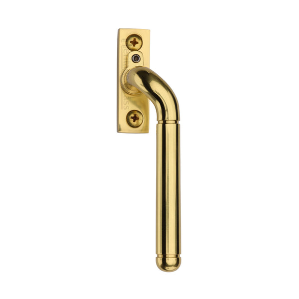 Lockable Espagnolette Right Handed Polished Brass finish - V1006L RH-PB