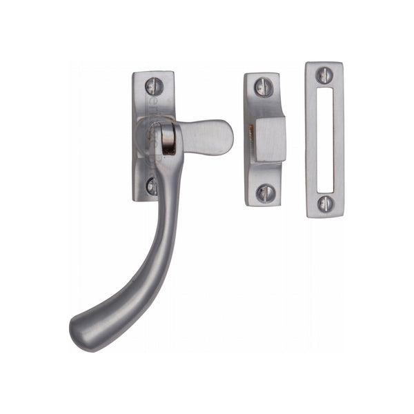 Heritage Brass Casement Window Fastener Ball Design Satin Chrome finish
 - V1008 MP/HP-SC