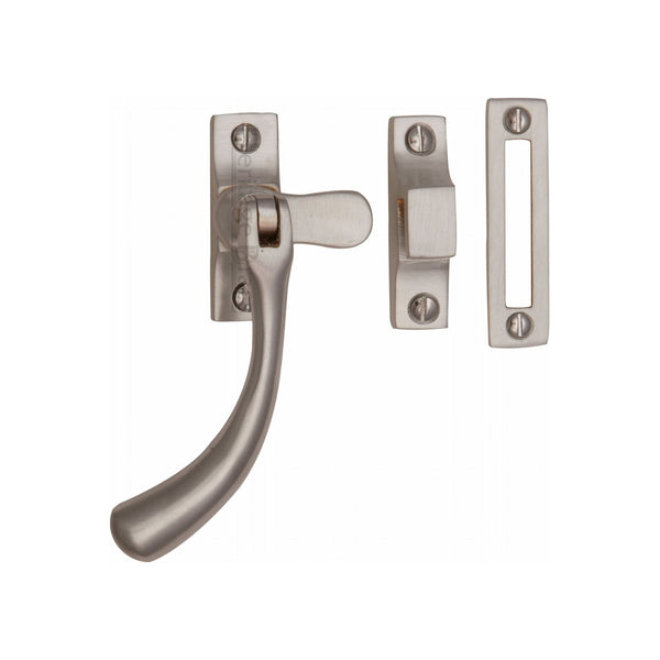 Heritage Brass Casement Window Fastener Ball Design Satin Nickel finish
 - V1008 MP/HP-SN