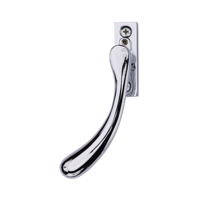 Heritage Brass Left-Handed Espagnolette Handle Ball Design Polished Chrome finish
 - V1009L-LH-PC