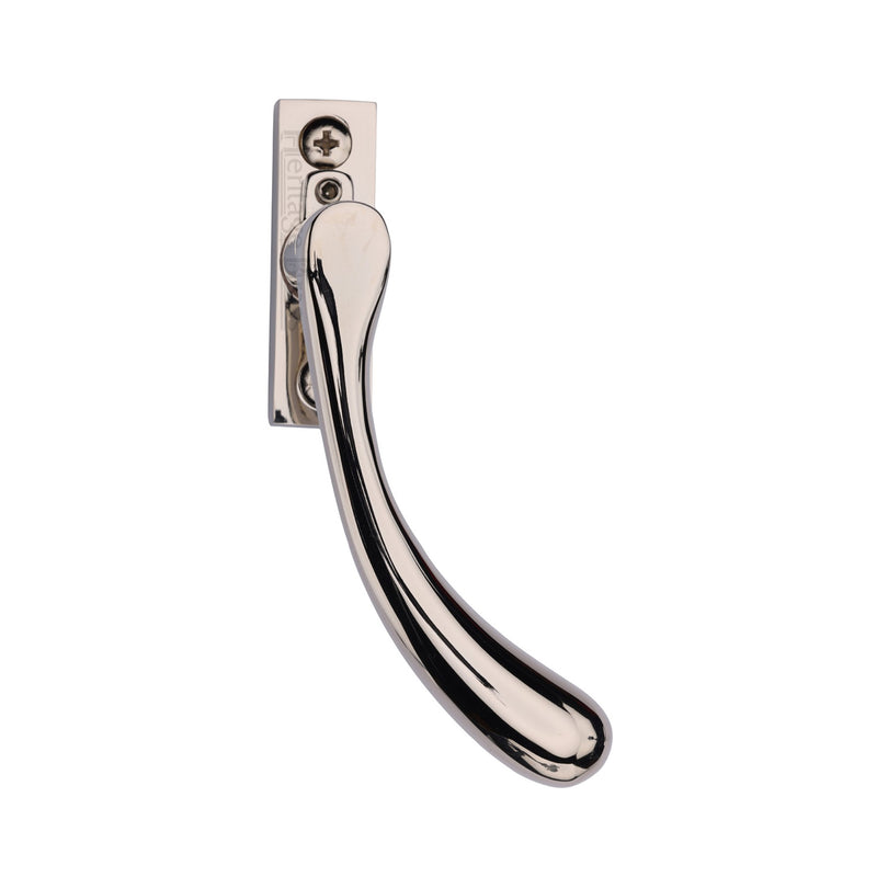 Heritage Brass Right-Handed Espagnolette Handle Ball Design Polished Nickel - V1009L-RH-PNF