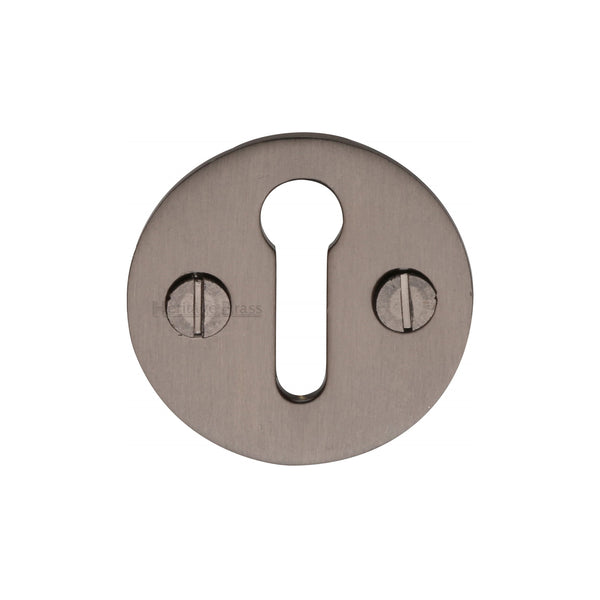 Heritage Brass Keyhole Escutcheon Matt Bronze finish - V1010-MB - Choice Handles