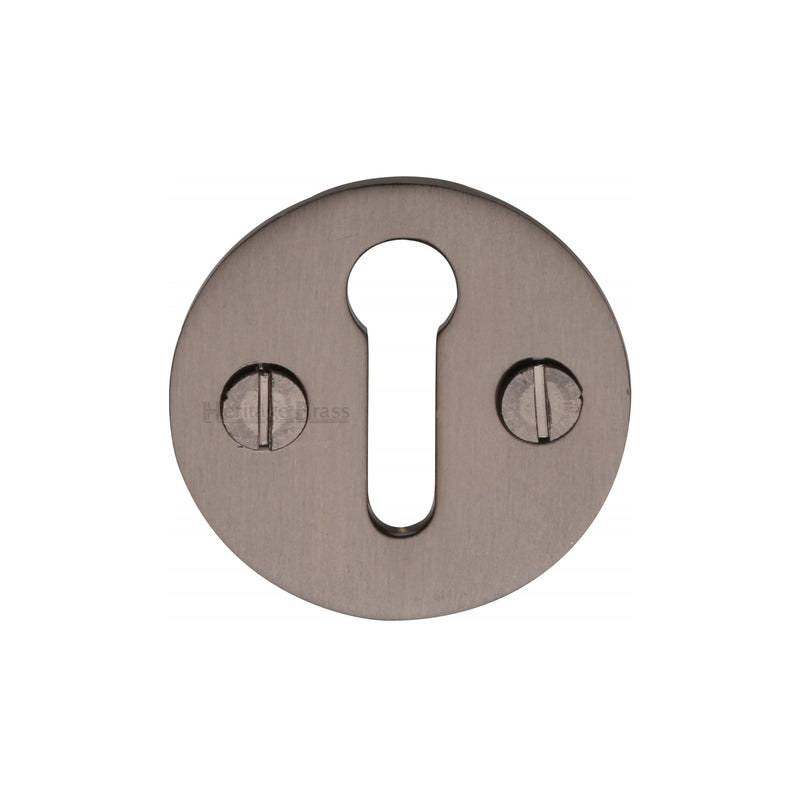 Heritage Brass Keyhole Escutcheon Matt Bronze finish - V1010-MB - Choice Handles