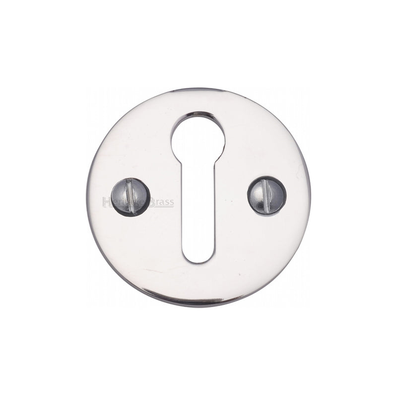 Heritage Brass Keyhole Escutcheon Polished Chrome finish - V1010-PC - Choice Handles