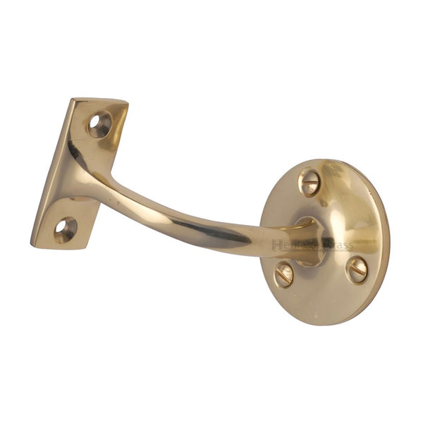 Heritage Brass Handrail Bracket 2 1/2" Polished Brass finish - V1030 64-PB - Choice Handles