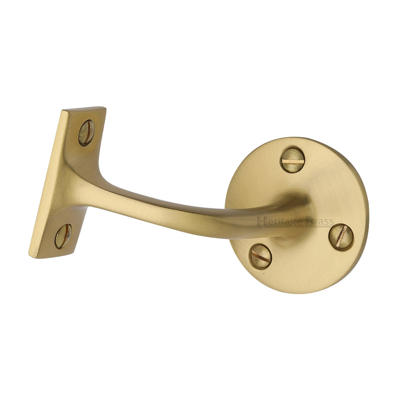 Heritage Brass Handrail Bracket 2 1/2 Satin Brass finish
 - V1030 64-SB - Choice Handles