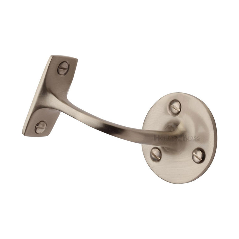 Heritage Brass Handrail Bracket 2 1/2" Satin Nickel finish - V1030 64-SN - Choice Handles