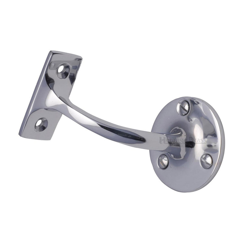 Heritage Brass Handrail Bracket 3 Polished Chrome finish
 - V1030 76-PC - Choice Handles