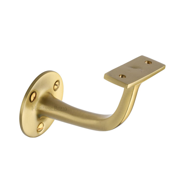 Heritage Brass Handrail Bracket 3 Satin Brass
 - V1030 76-SB - Choice Handles