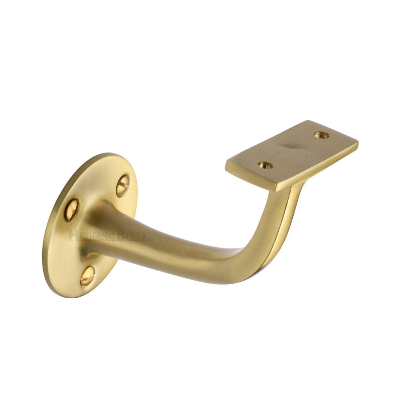 Heritage Brass Handrail Bracket 3 Satin Brass
 - V1030 76-SB - Choice Handles