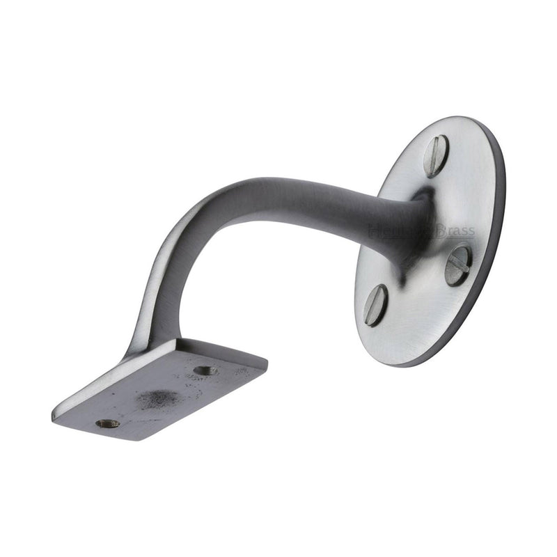 Heritage Brass Handrail Bracket 3 Satin Chrome finish
 - V1030 76-SC - Choice Handles