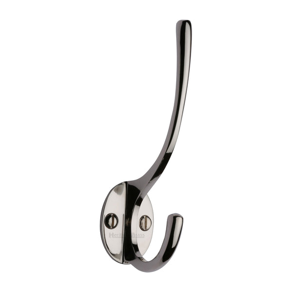 Heritage Brass Hat & Coat Hook Polished Nickel - V1050-PNF