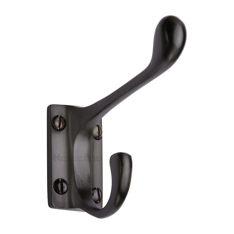 Heritage Brass Hat & Coat Hook Matt Bronze finish - V1056-MB