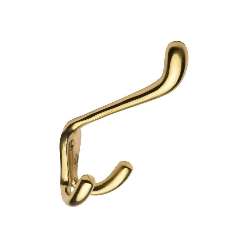 Heritage Brass Hat and Coat Hook Polished Brass Finish
 - V1058-PB