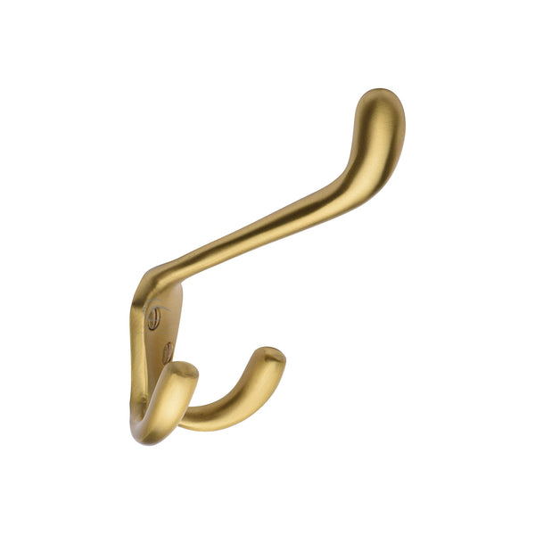 Heritage Brass Hat and Coat Hook Satin Brass Finish
 - V1058-SB