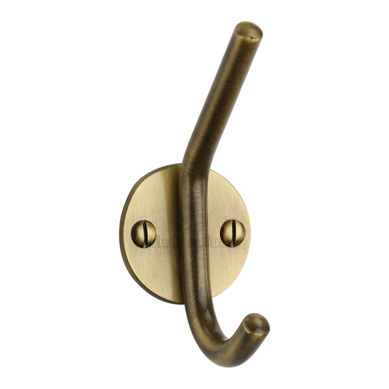 Heritage Brass Hat & Coat Hook Antique Finish - V1065-AT